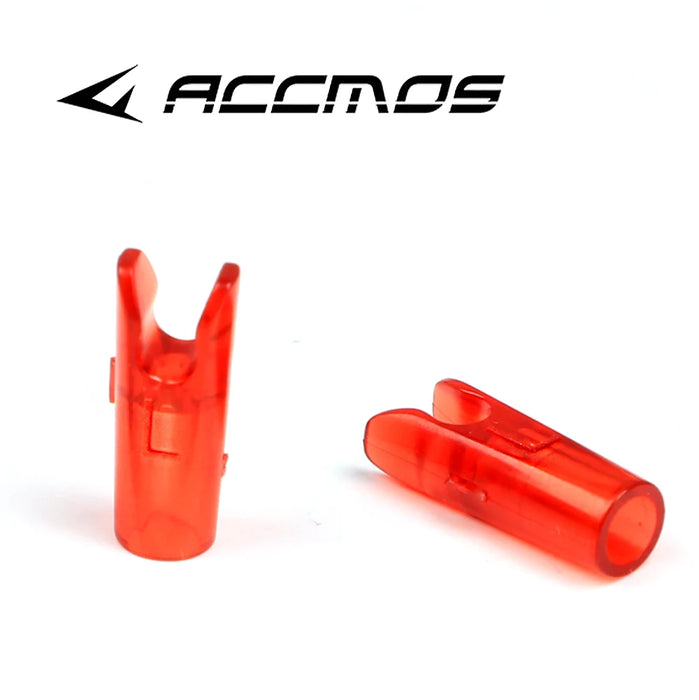 60 pz FAI DA TE In Plastica Freccia Spille Nocks Formato L E Taglia S Per ID4.2mm ID6.2mm 3.2mm Freccia Albero Tiro Con Arco accessorio