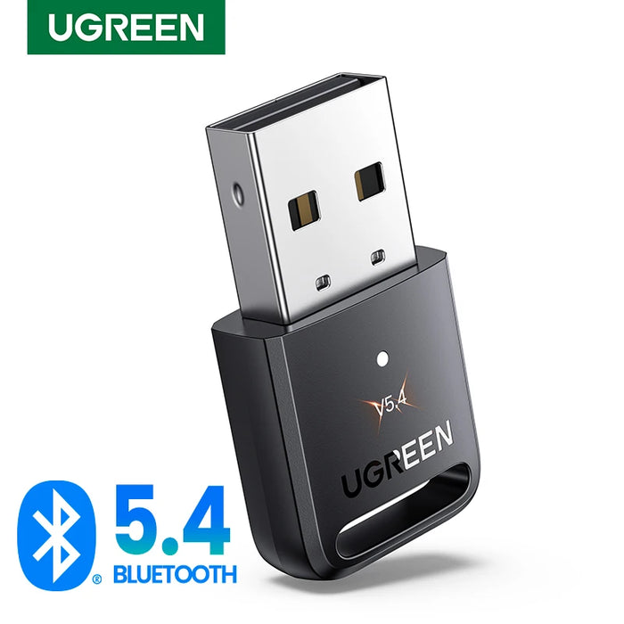 Adattatore Bluetooth USB Bluetooth 5.4 per PC Dongle Adaptador Mouse Wireless Keyborad ricevitore Audio musicale trasmettitore USB