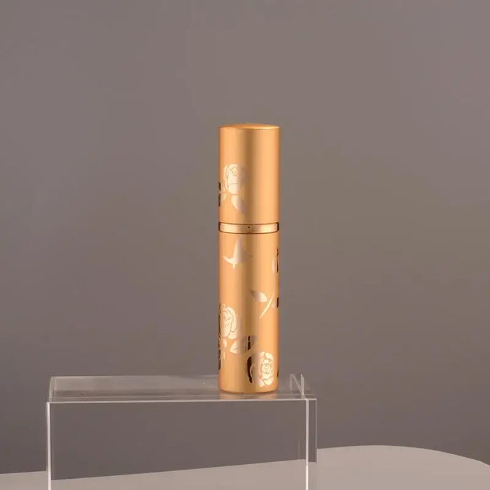 Bottiglia di profumo di vetro di lusso da 10 ml Bottiglie di profumo in metallo Atomizzatore vuoto Flacone spray in vetro Fiale riutilizzabili