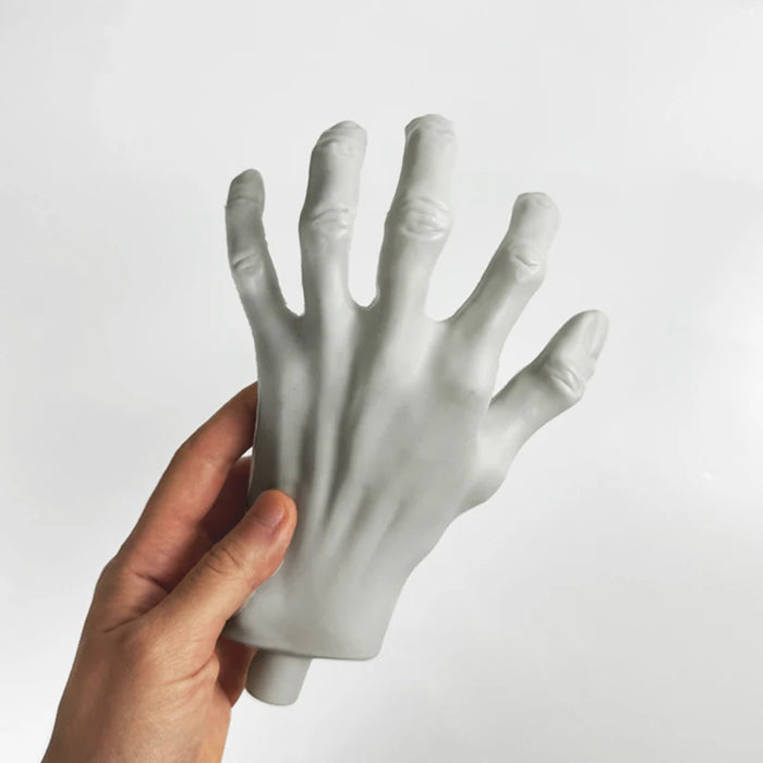 2 pz Halloween scheletro mani spaventoso dimensioni realistiche mano osso teschio festa di Halloween decorazione della casa casa stregata puntelli Horror