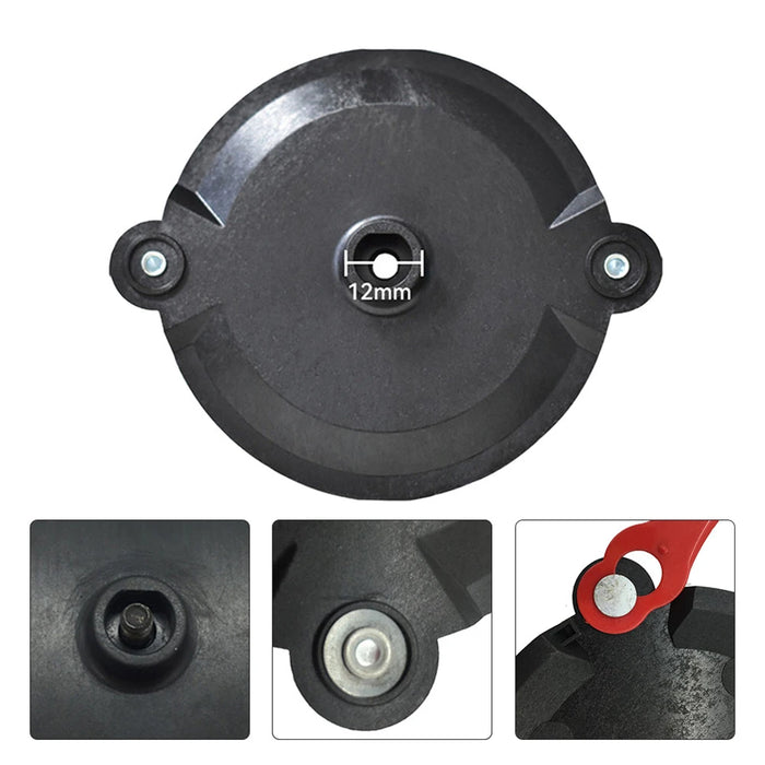 Lame di ricambio per testina tagliaerba per Parkside PRTA 20-LiA1 LIDL IAN 311046 91099406   Testa in plastica a scatto semplice