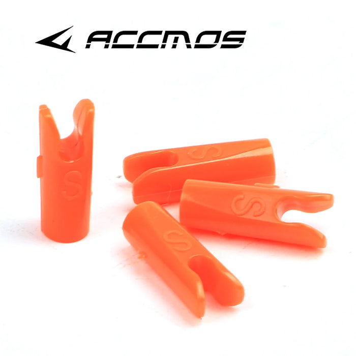 60 pz FAI DA TE In Plastica Freccia Spille Nocks Formato L E Taglia S Per ID4.2mm ID6.2mm 3.2mm Freccia Albero Tiro Con Arco accessorio