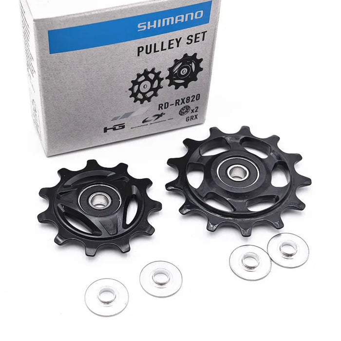 Set puleggia deragliatore posteriore Shimano 4700/5800/6800/R8000/M4000/M610/M6000/M7000/M780/M8000/6700/Deore/XT/SLX/Ultegra/105/GRX