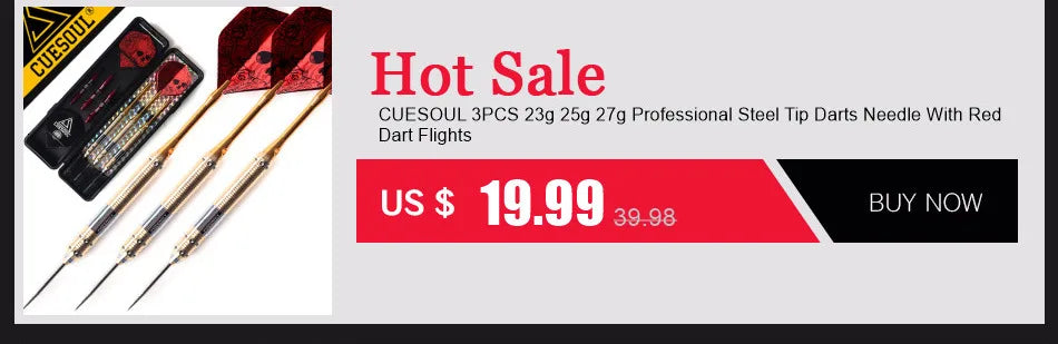 CUESOUL 9 pezzi di volti per freccette Ali di coda di freccette