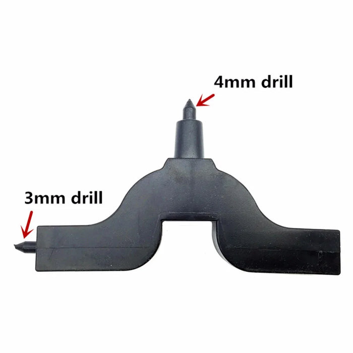3mm 4mm Perforatrice per tubi dell'acqua Tubo in PE Tubo flessibile Strumento di perforazione Ugello gocciolatore Inserimento Strumenti per fori aperti Forniture per irrigazione a goccia
