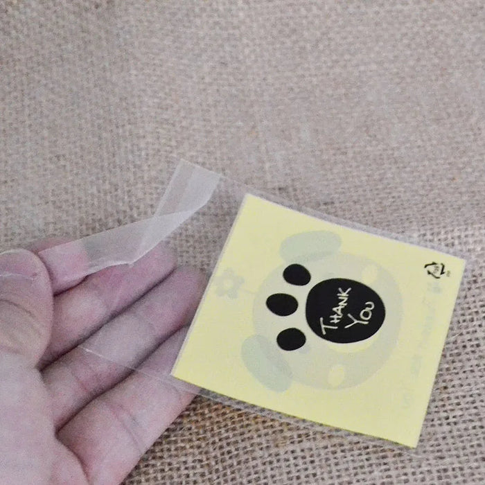 50 pz/lotto Chiaro del Cane Del Gatto Orso Caramella Sacchetto Del Regalo Del Biscotto Self-adesivo SACCHETTO di Plastica DEL OPP Per La Cerimonia Nuziale Di Compleanno Del Partito Dei Monili favori 8z