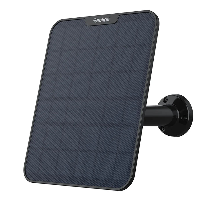 Pannello solare Reolink con cavo da 4 m per fotocamere a batteria ricaricabile Reolink Pannello solare per Argus 3 Pro/Argus PT/Trackmix/Duo 2