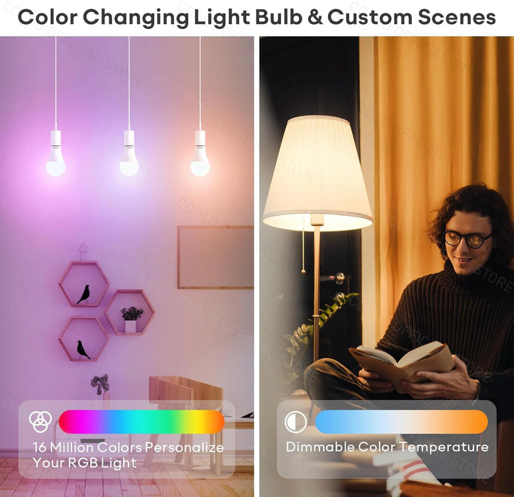 Ewelink E26 E27 lampadine a LED Zigbee Wifi Smart LED Lamp RGB + CW + WW 15W 18W lampadina a LED funziona con Alexa Google Smartthings 33