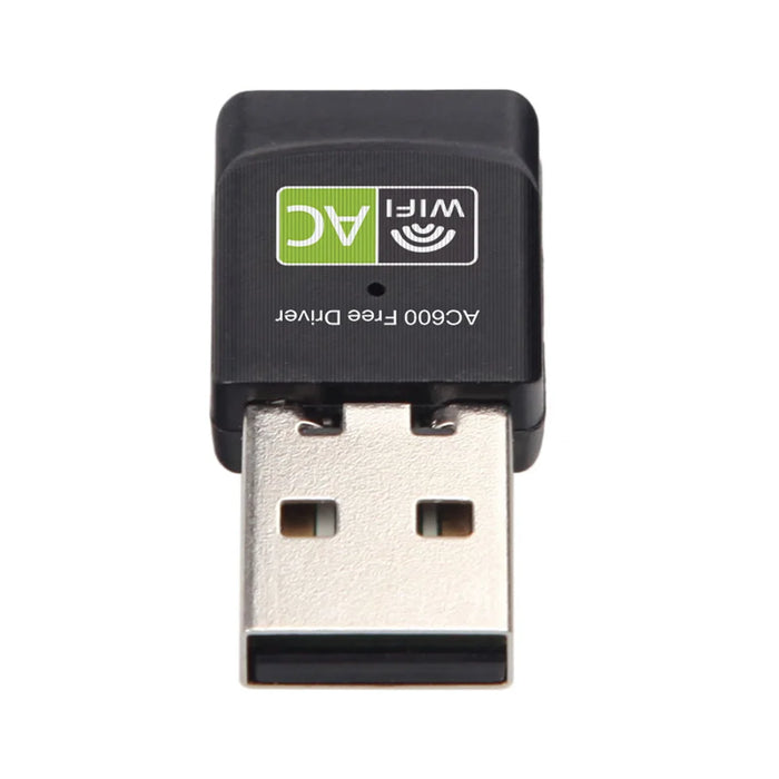 Adattatore WiFi Dual-band da 600Mbps Antenna USB 2.4g 5GHz adattatore Wifi USB adattatore per scheda di rete Wireless Wifi