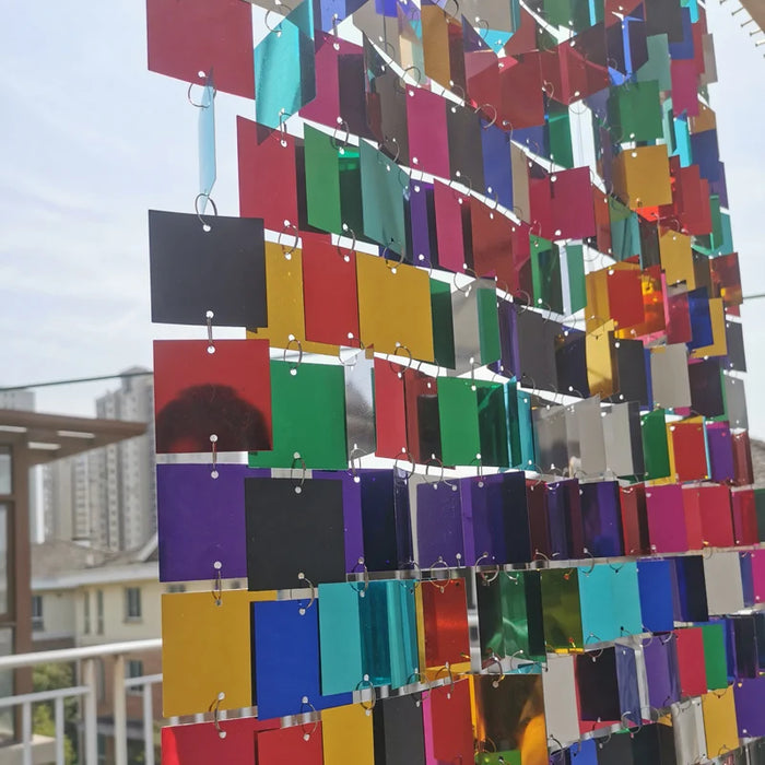 Forniture per feste festival Paillettes in PVC Tenda Interni Tende decorative Forniture per matrimoni fai-da-te