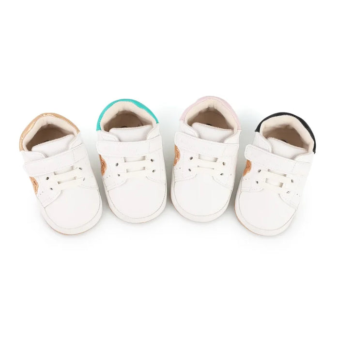 Infant Baby Boys Girls Moccasins Sneakers Bear Embroidery Soft Sole Flat Shoes Prewalker Anti-Slip Shoes First Walker Shoes