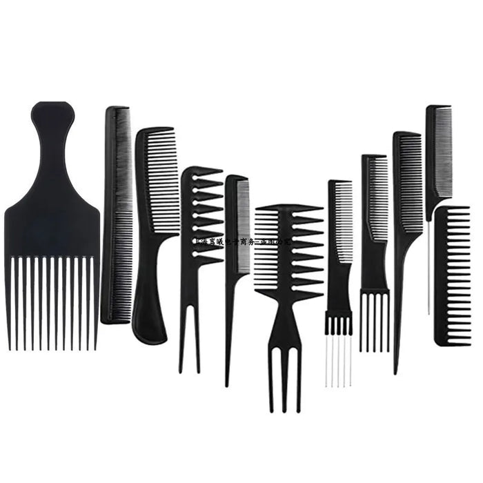 Nuovi arrivi uomo donna salone di bellezza styling dei capelli parrucchiere spazzola di plastica nera pettini strumenti di modellazione spazzola per capelli antistatica