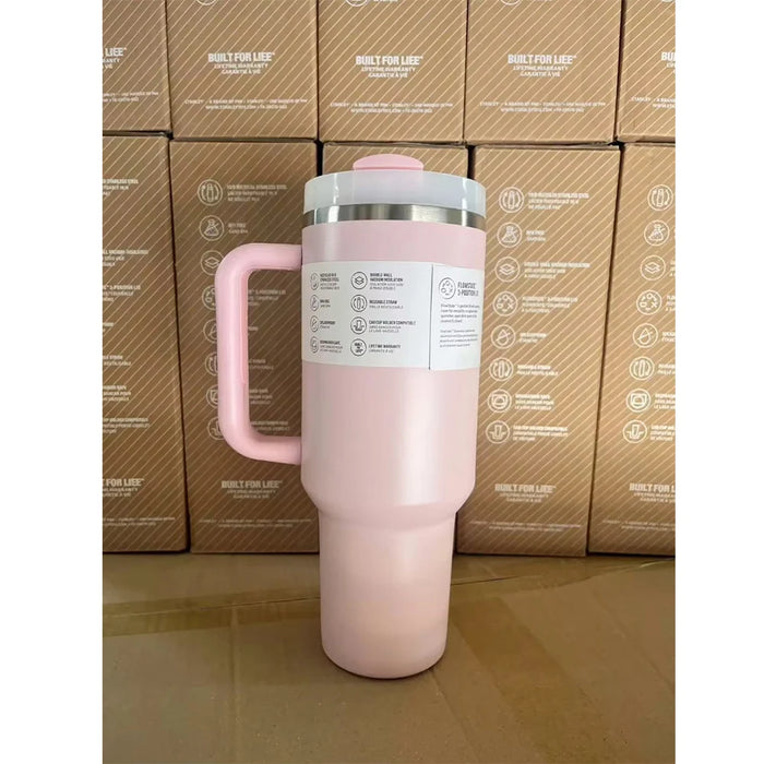 NUOVA tazza Disney da 40 once Stitch in acciaio inossidabile portatile di grande capacità tazza d'acqua da viaggio bottiglia d'acqua tazze Kawaii regali