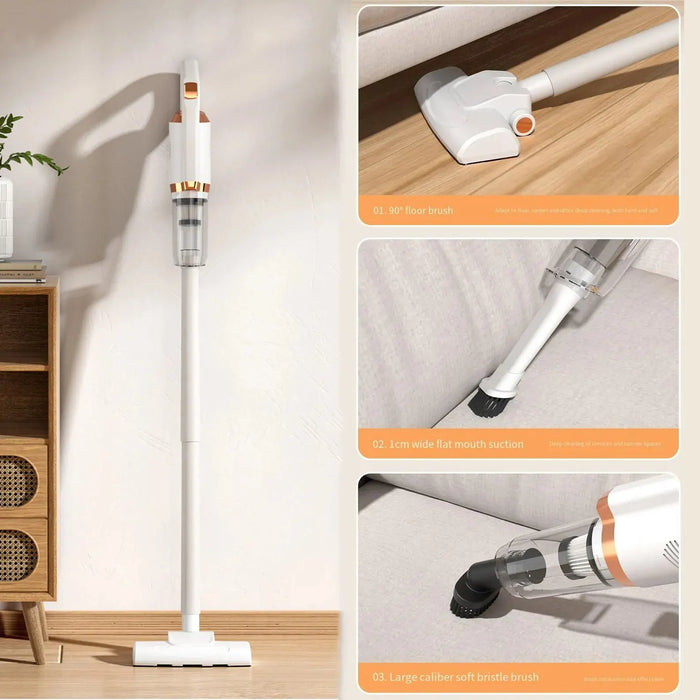 Aspirapolvere multifunzione senza fili per la cura del pavimento aspirapolvere portatile ricaricabile 3 In 1 per aspirapolvere manuale per auto di casa