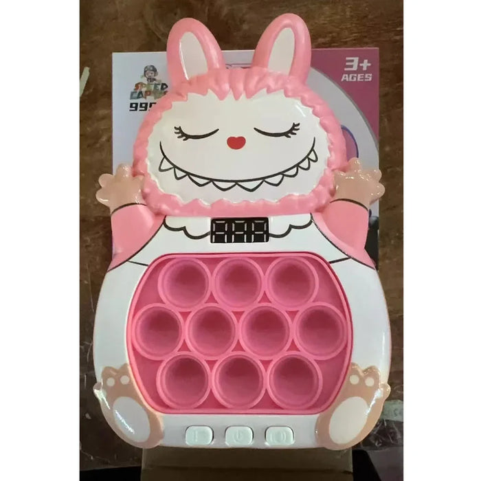 2025 Nuovo gioco di spinta rapida Pop Up Fidget Bubble Elettronico Pop it Pro Gioco leggero antistress Giocattoli per bambini adulti Regalo con scatola