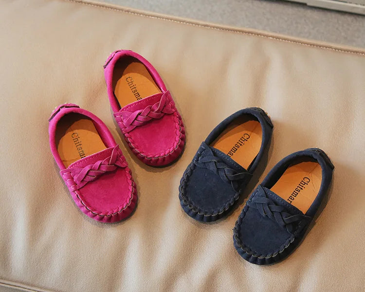 JGVIKOTO Ragazzi Ragazze Scarpe Moda Morbide Mocassini per bambini Appartamenti per bambini Scarpe da barca casual Mocassini da sposa per bambini Scarpe in pelle