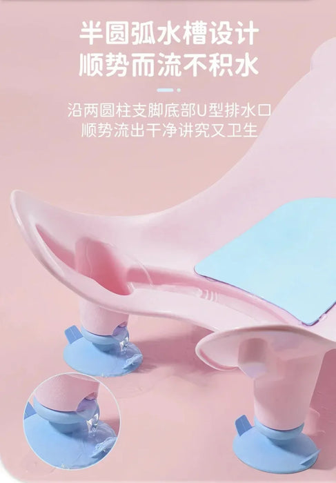 Vasca da bagno per bambini Strumento per lavare scoreggia per ragazze Ragazzi Lavaggio dei glutei Neonati Bagno per bambini Bacino scoreggia Prodotti per la madre-bambini