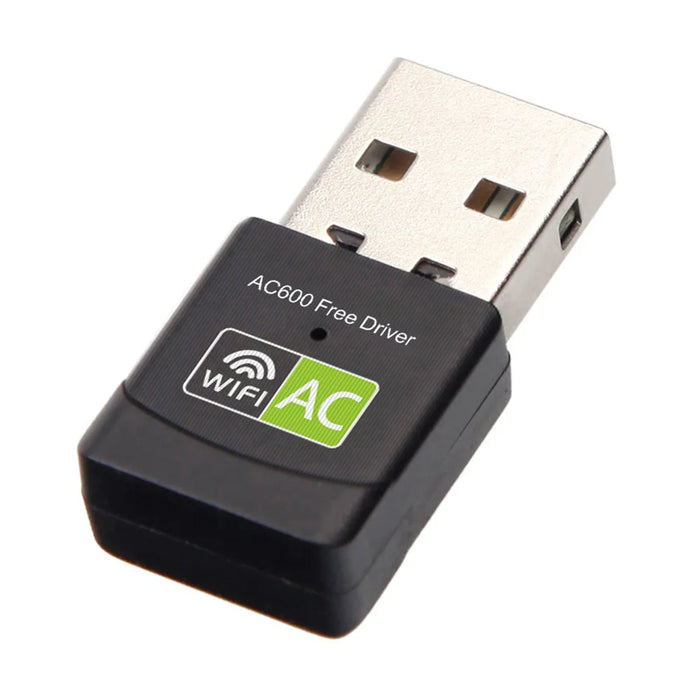 Adattatore WiFi Dual-band da 600Mbps Antenna USB 2.4g 5GHz adattatore Wifi USB adattatore per scheda di rete Wireless Wifi