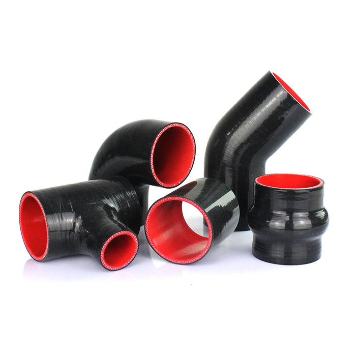 Tubo flessibile in silicone riduttore da 0 gradi Dritto Durite Silicone 38-45 51-57 63-70 76-83MM Tubo Mangueira in silicone Tubi per intercooler