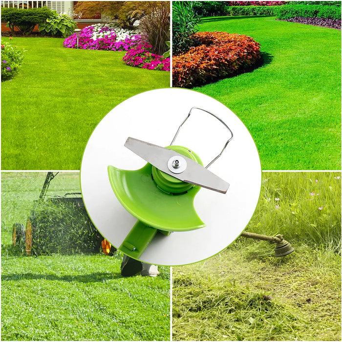 1-50PCS Sostituzione del tosaerba Lama in acciaio Metallo Erba String Trimmer Testa Palmare Rasaerba Raccordi Casa Giardino Utensili elettrici