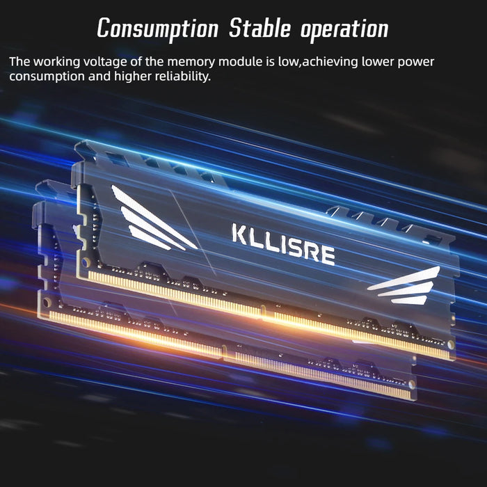 Memoria Ram desktop Kllisre DDR3 da 8 GB 1600 MHz 1866 MHz