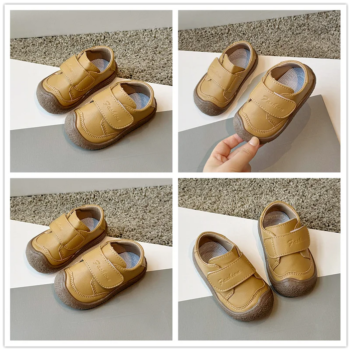 Primavera autunno neonate ragazzi scarpe Casual bambini Sneakers suola morbida antiscivolo neonato primi camminatori scarpe scarpe in pelle per bambini