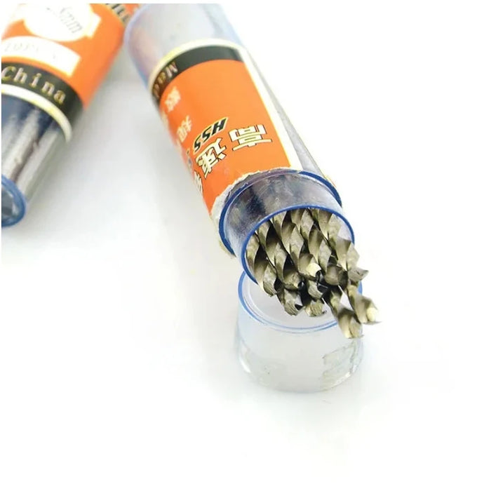 10 PZ di Alta Qualità HSS codolo cilindrico trapano elicoidale 0.3-3.5 mm noce vajra bodhi Perle di perle punch piccolo piccolo bit