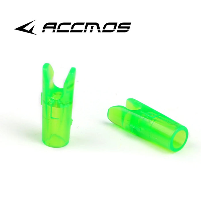 60 pz FAI DA TE In Plastica Freccia Spille Nocks Formato L E Taglia S Per ID4.2mm ID6.2mm 3.2mm Freccia Albero Tiro Con Arco accessorio