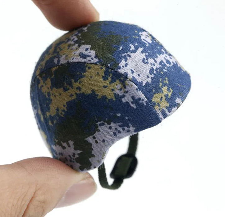 7 colori 1/6 scala maschio Solider casco modello US Army Hat Kuwait Camouflage Cap Net Helmet Cover per 12 pollici Action Figure Body