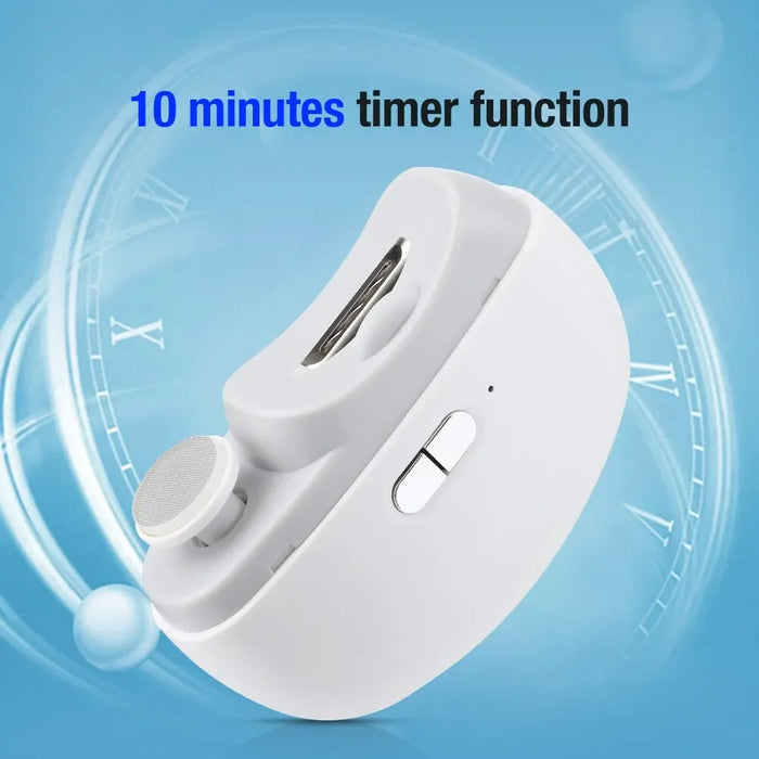 Tagliaunghie elettrico rettifica e lucidatura 2 in 1 smerigliatrice per unghie automatica portatile multifunzionale strumento elettrico per Manicure