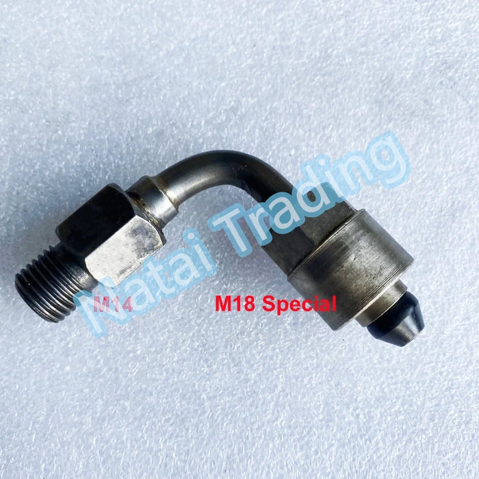 Parte del connettore del tubo del banco di prova Common Rail diesel Pompa dell'iniettore di carburante Collegare il giunto al tubo del carburante Common Rail