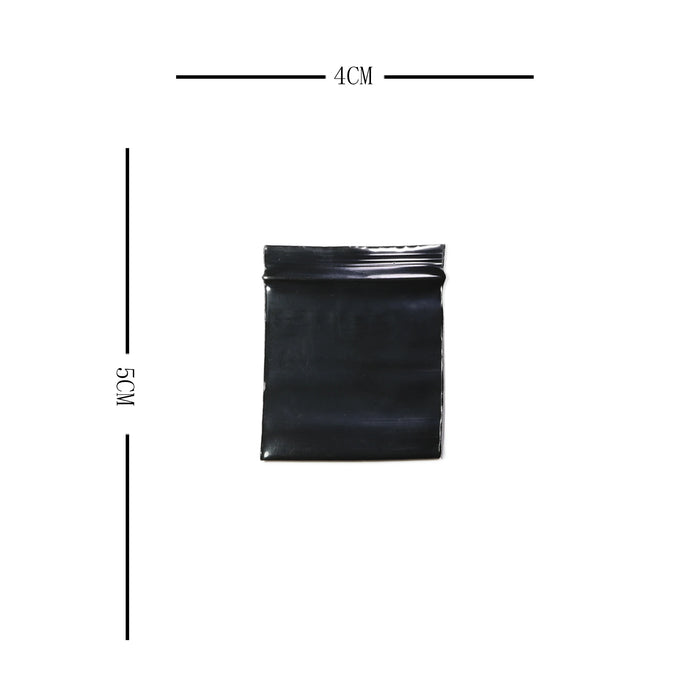 Sacchetti di plastica richiudibili con chiusura a cerniera in polietilene richiudibili da 100 pezzi