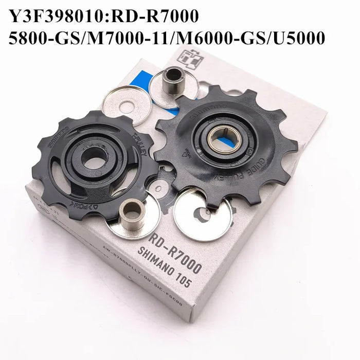 Set puleggia deragliatore posteriore Shimano 4700/5800/6800/R8000/M4000/M610/M6000/M7000/M780/M8000/6700/Deore/XT/SLX/Ultegra/105/GRX