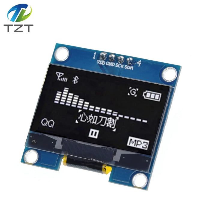 Modulo OLED da 1,3 pollici Colore bianco 128X64 Modulo display LED LCD OLED 1.3 IIC I2C SPI Comunicare per kit fai da te arduino