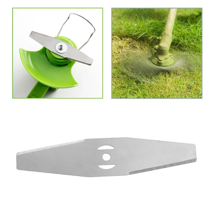 1-50PCS Sostituzione del tosaerba Lama in acciaio Metallo Erba String Trimmer Testa Palmare Rasaerba Raccordi Casa Giardino Utensili elettrici
