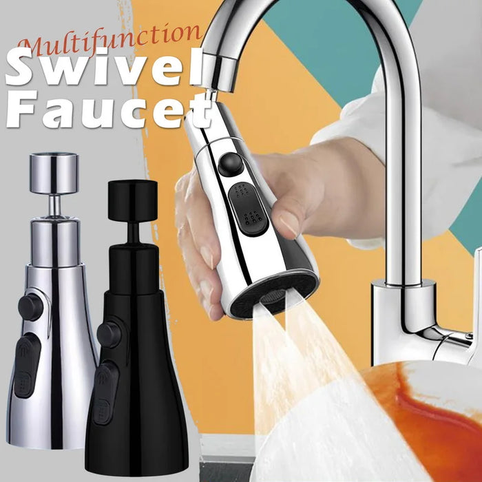 Universale 360 ° ruota rubinetto della cucina Extender aeratore plastica Splash Filter cucina lavabo rubinetto gorgogliatore ugello aeratore