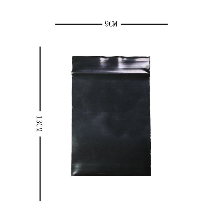 Sacchetti di plastica richiudibili con chiusura a cerniera in polietilene richiudibili da 100 pezzi