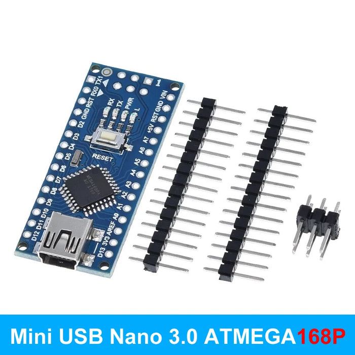 Nano Mini USB Con controller Nano 3.0 compatibile con bootloader per driver USB TZTrduino CH340 16Mhz Nano v3.0 ATMEGA328P/168P