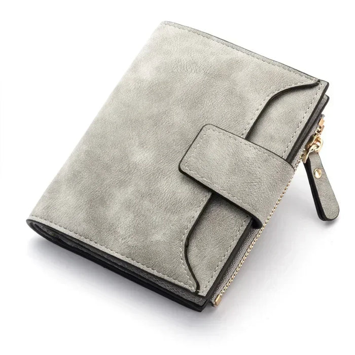 2024 Portafoglio da donna in pelle Hasp Portamonete piccolo e sottile Portafogli da donna Porta carte Portafogli di marca di lusso Borsa di design