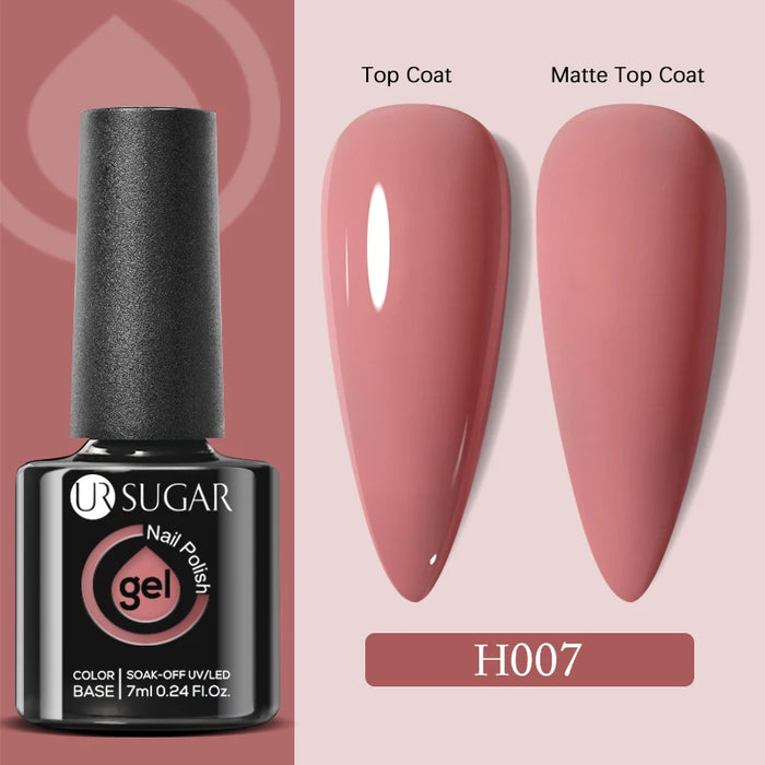 UR SUGAR 7.5ml Gel per unghie con estensione acrilica Costruzione rapida Smalto gel rosa trasparente Punte per unghie Estensione gel per unghie Nail Art Soak Off