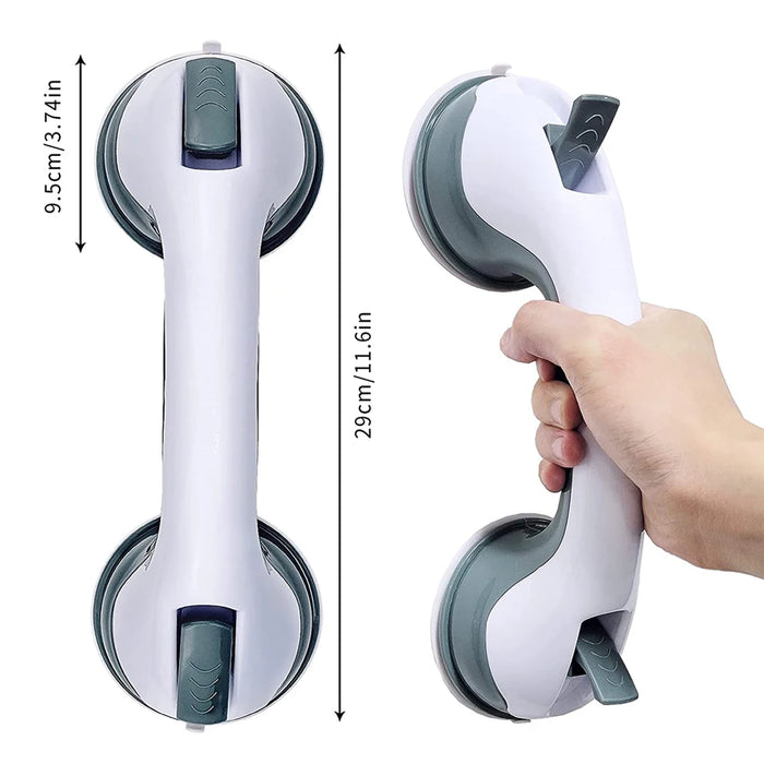 Nuove maniglie per doccia Maniglioni Ultra Grip Ventose di sicurezza a doppio bloccaggio Maniglia ausente Supporto antiscivolo per WC Bagno