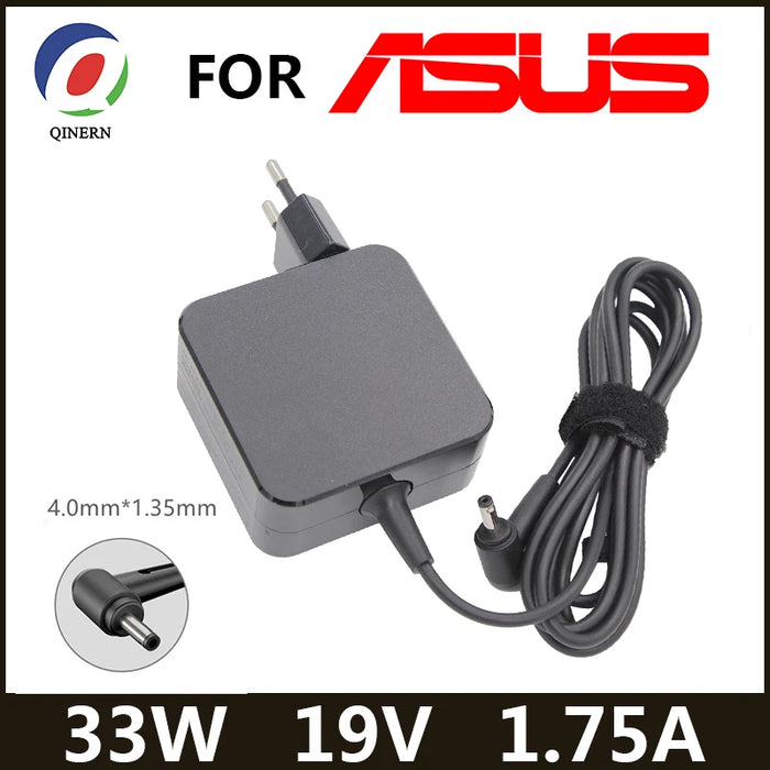 Adattatore di alimentazione per caricabatterie portatile AC 19V 1.75A 33W 4.0*1.35mm per ASUS ADP-33AW S200E X202E X201E Q200 S200L S220 X453M F453 X403M