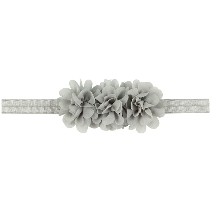 Fiore in chiffon Fascia per bambina Accessori per capelli per neonati Cravatta Fiocco Copricapo per neonato Tiara Copricapo Regalo Nastro per fasciatura per bambini