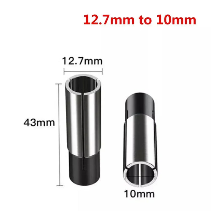 1/2 "1/4" 1/8 "Pinza Adattatore Gambo Riduttore Bit Mandrino CNC Router 4/6/8/10mm Per Mandrini Macchina Per Incidere