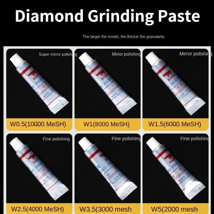 1 pz pasta lucidante per metalli pasta abrasiva diamantata pasta abrasiva oleosa in metallo ambrato pasta lucidante diamantata per vetro di giada