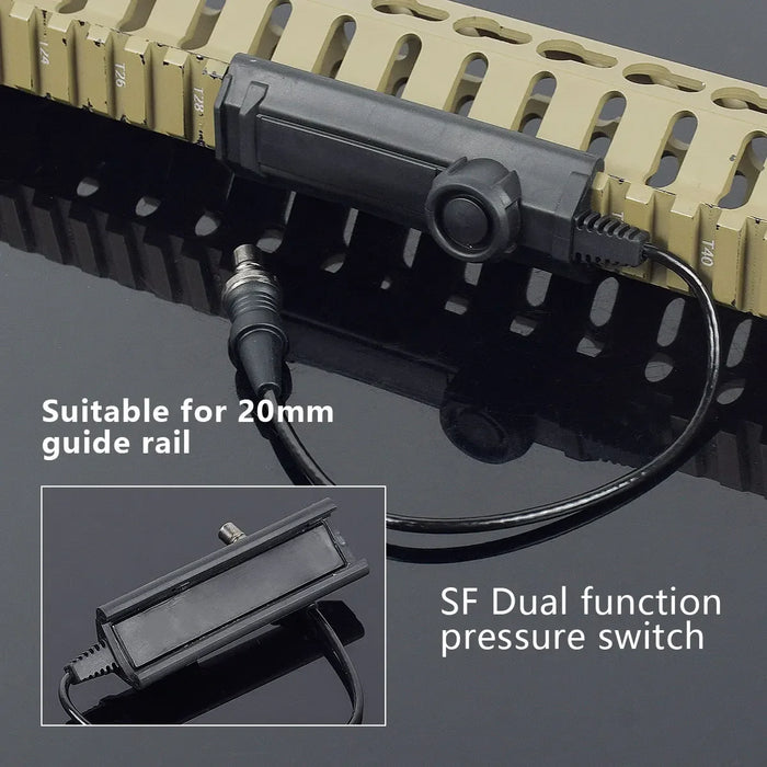 Tattico Surefire M300 M300A MINI Scout Luce Fucile Caccia Torcia A LED Airsoft Arma Pistola Luce Lanterna Torcia AR15 HK416