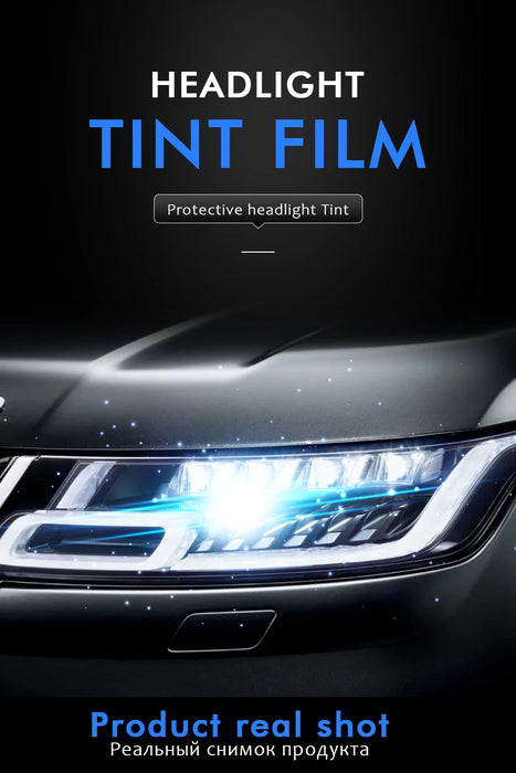 Auto Car Tint Faro Fanale posteriore Fendinebbia Vinile Fumo Pellicola PVC Foglio Adesivo Copertura Car Styling 12 pollici X 40 pollici Adesivo per auto
