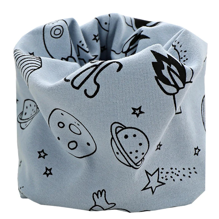 2024 Nuova Primavera Autunno Bambini Sciarpa Moda Bambini Bambino Sciarpa di cotone Ragazzi Ragazze O Ring Sciarpa Bambini Collare Bambino Sciarpa al collo