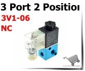 Elettrovalvola elettrica in plastica 12V 24V 220V Normalmente chiusa 1/4 "3/8" Tubo flessibile Conntection rapida RO Acqua Sistema ad osmosi inversa