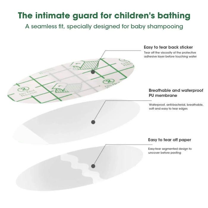 20PCS protezione per le orecchie impermeabile per bambini bambini adulti cuffia per il nuoto adesivo per le orecchie usa e getta copertura per il nuoto pasta per le orecchie cura del bambino